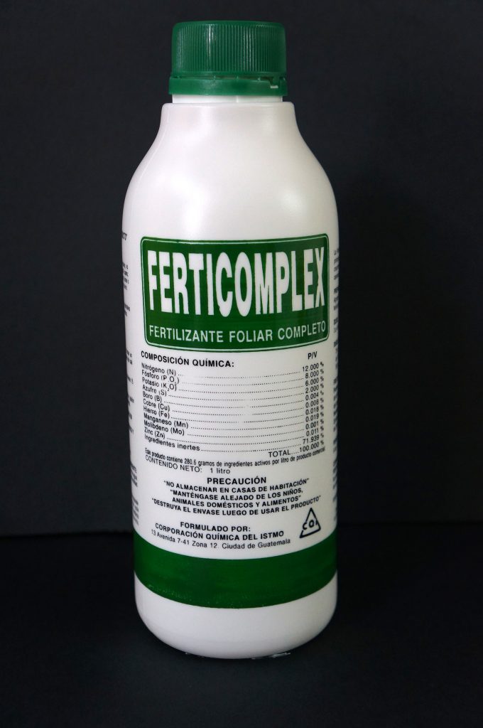 Vendedor Temblar Facturable Fertilizante Foliar Completo Ferticomplex - Corpoquimsa